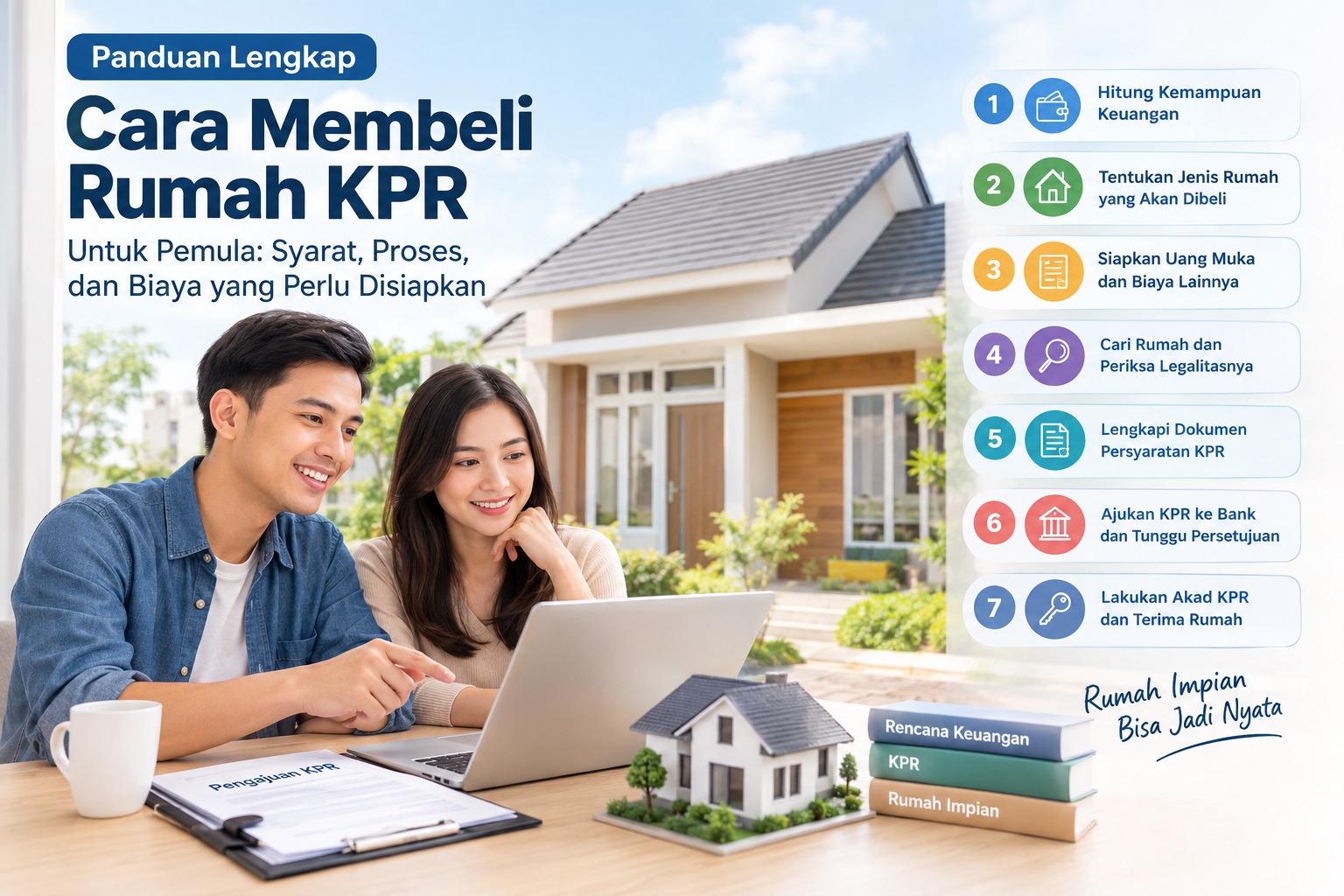 Cara membeli rumah KPR